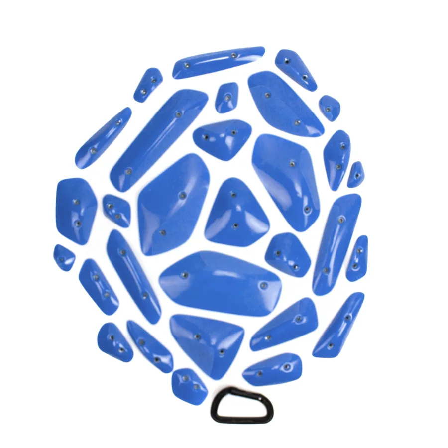 Blue Pill Impossibles - Spax Blocky climbing hold