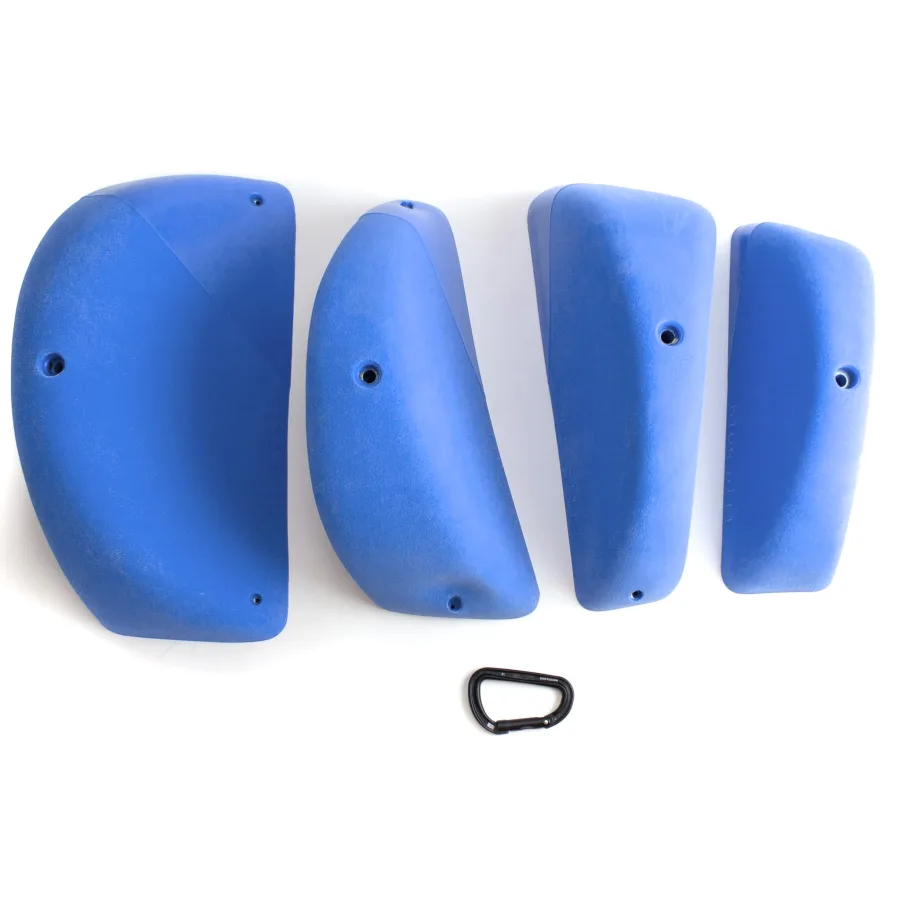 Blue Pill Split Grip - Giga Handholds climbing hold