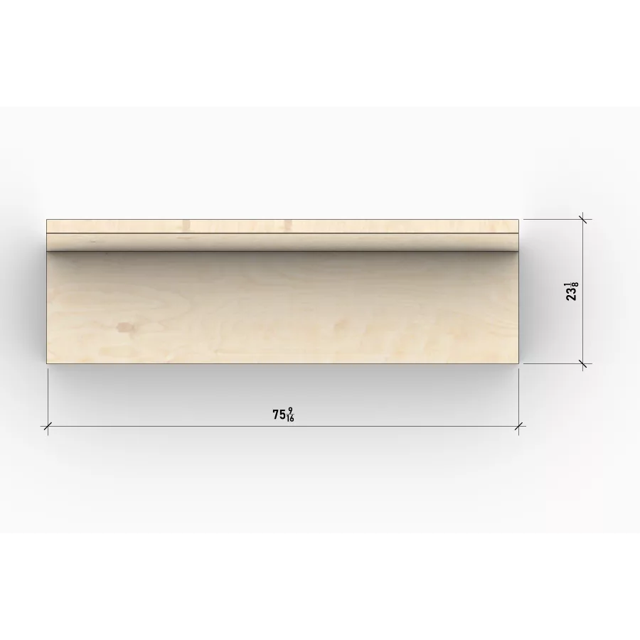 Full Bench Cubbie B - 3