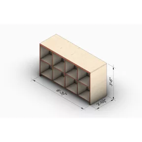 Workspace Cubbie C - 5